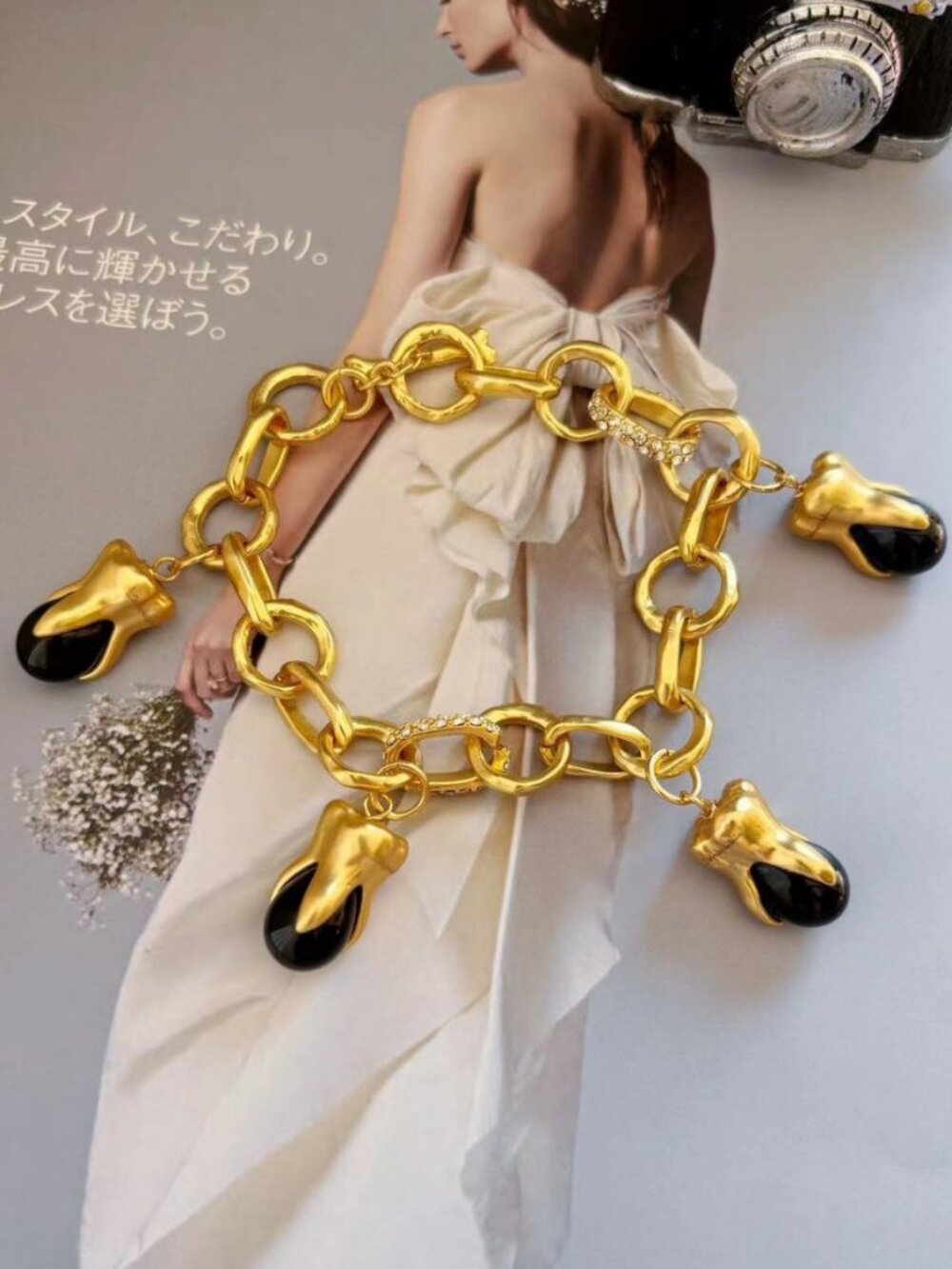 Schiaparelli Pearl Teeth Bracelet